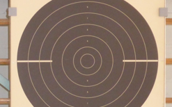 25 m Rapid Fire Pistol Target ISSF