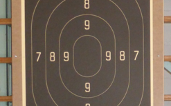 25-m-Ordonnanz-Pistolenscheibe